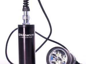 GRALmarine 3XML-2 valopää ja 6,8Ah akku -setti (Hyväksytty lentokoneessa käsimatkatavaroissa)