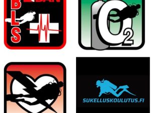 DAN BLSD+O2 First Aid ensiavun yhdistelmäkurssi