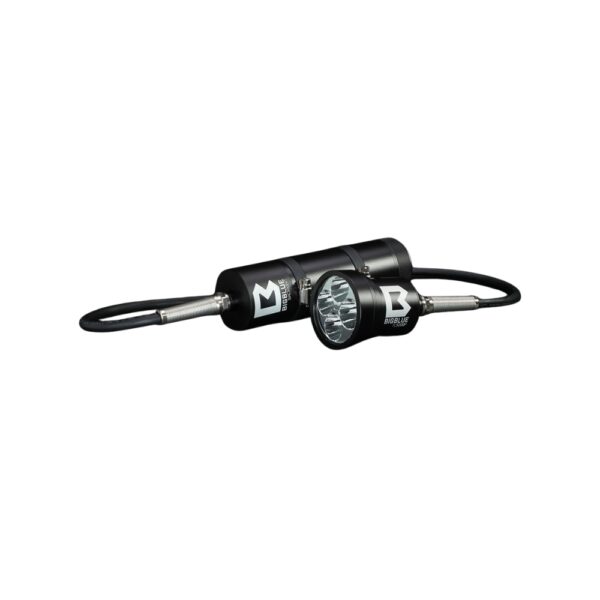 Akkukaniseteri sukellusvalo johto takaata