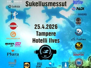 SUKELLUSMESSUT TAMPERE 25.4.2026 Pääsylippu